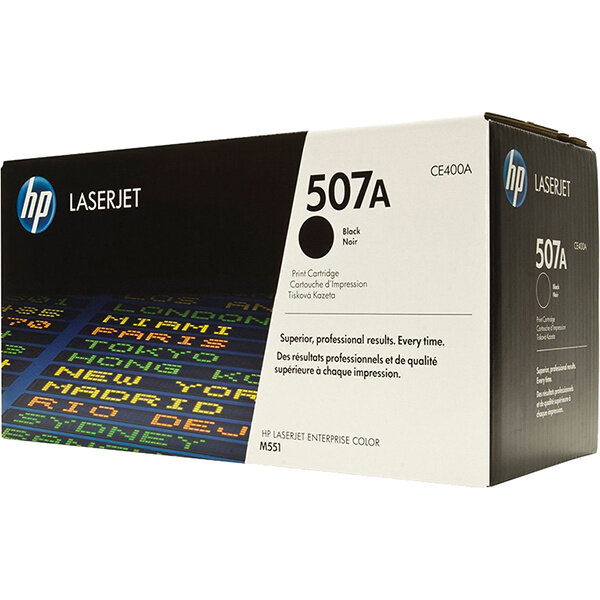 Тонер-картридж HP 507A Black Original LaserJet Toner Cartridge (CE400A)