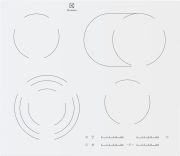 Встраиваемая электрическая панель ELECTROLUX Electrolux 300 Radiant Hob EHF96547SW