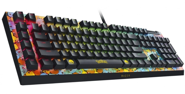 Игровая клавиатура Razer BlackWidow V4 X (Green Switch) - Pokemon Kanto Starters Ed. - US Layout Razer BlackWidow V4 X RZ03-04704200-R3M1 Игровая клавиатура Razer BlackWidow V4 X (Green Switch) - Pokemon Kanto Starters Ed. - US Layout Razer BlackWidow V4 X RZ03-04704200-R3M1