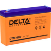 Батарея DELTA серия DTM, DTM 607, напряжение 6В, емкость 7Ач (разряд 20 часов), макс. ток разряда (5 сек.) 105А, макс. ток заряда 2.04А, свинцово-кислотная типа AGM, клеммы F1, ДxШxВ 151х34х94мм., вес 1.2кг., срок службы 6 лет. Delta DTM 607 (6V / 7Ah) Батарея DELTA серия DTM, DTM 607, напряжение 6В, емкость 7Ач (разряд 20 часов), макс. ток разряда (5 сек.) 105А, макс. ток заряда 2.04А, свинцово-кислотная типа AGM, клеммы F1, ДxШxВ 151х34х94мм., вес 1.2кг., срок службы 6 лет. Delta DTM 607 (6V / 7Ah)