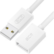 GCR Удлинитель 0.75m USB 2.0 AM/AF, белый, GCR-55061 Удлинитель Greenconnect 0.75 м (GCR-55061)