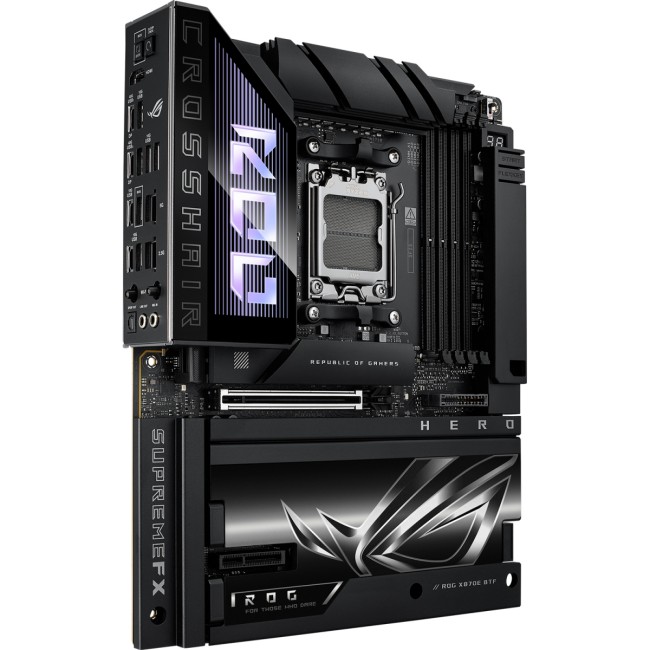 Материнская плата ASUS ROG CROSSHAIR X870E HERO BTF (90MB1MX0-M0EAY0) Материнская плата ASUS ROG CROSSHAIR X870E HERO BTF (90MB1MX0-M0EAY0)