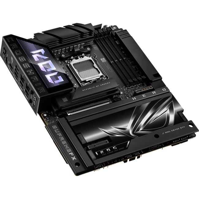 Материнская плата ASUS ROG CROSSHAIR X870E HERO BTF (90MB1MX0-M0EAY0) Материнская плата ASUS ROG CROSSHAIR X870E HERO BTF (90MB1MX0-M0EAY0)