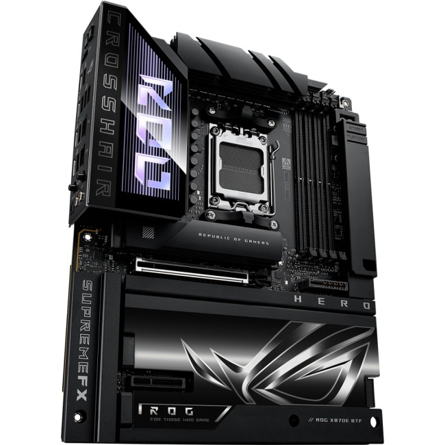 Материнская плата ASUS ROG CROSSHAIR X870E HERO BTF (90MB1MX0-M0EAY0) Материнская плата ASUS ROG CROSSHAIR X870E HERO BTF (90MB1MX0-M0EAY0)