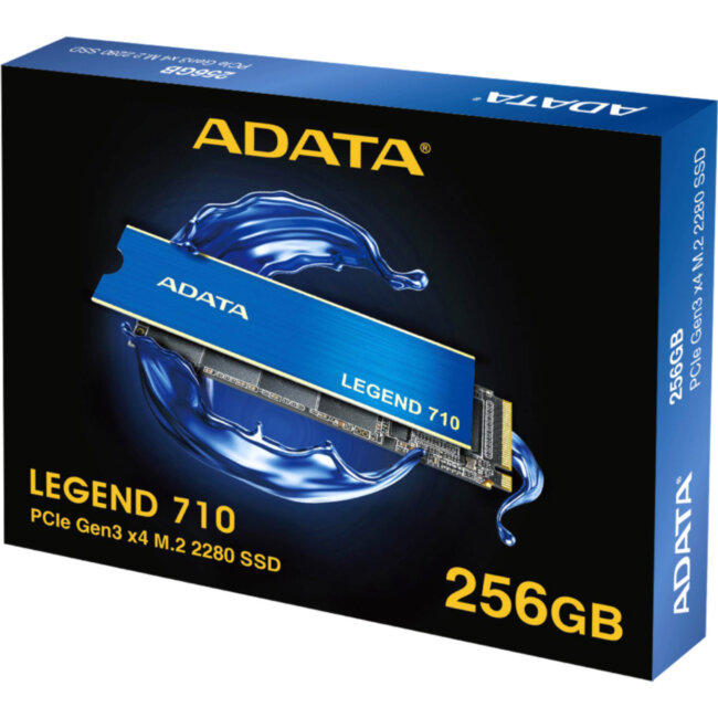 Твердотельный накопитель ADATA Legend 710 256GB (ALEG-710-256GCS) Твердотельный накопитель ADATA Legend 710 256GB (ALEG-710-256GCS)