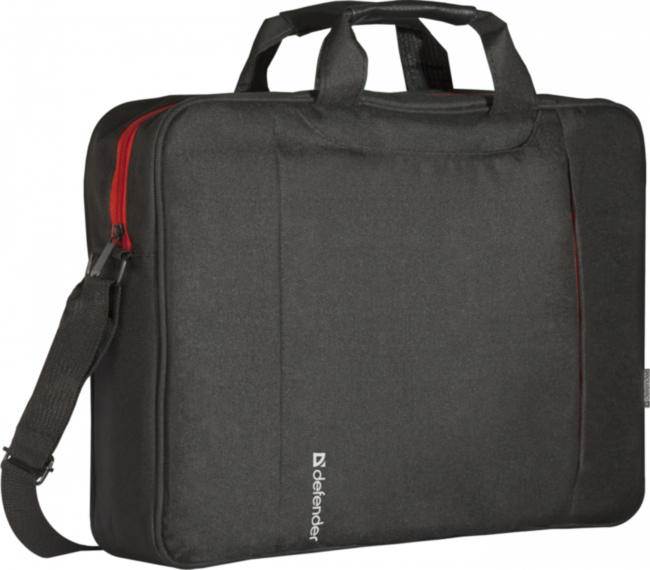 Defender Сумка для ноутбука Geek 15.6" черный, карман Defender Geek 15.6" Black