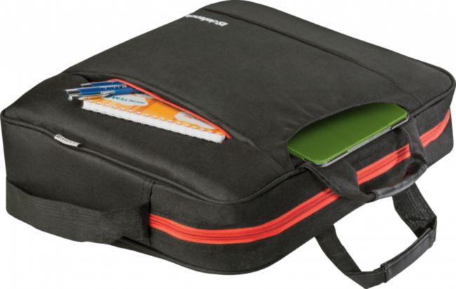Defender Сумка для ноутбука Geek 15.6" черный, карман Defender Geek 15.6" Black