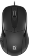 Defender Проводная оптическая мышь Standard MB-580 черный,3 кнопки,1000 dpi Defender Standard MB-580