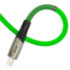 Greenconnect Кабель 1.7m для iPod, iPhone, iPad series MERCEDES & SPRING, GREEN, для зарядки, NO Sync data, 22 AWG, GCR-52135 Greenconnect  USB 2.0 Type-AM - Lightning (m) 1.7м