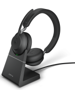Гарнитура беспроводная Jabra Evolve2 65 - USB-A MS Teams Stereo with Charging Stand Гарнитура беспроводная Jabra Evolve2 65 - USB-A MS Teams Stereo with Charging Stand