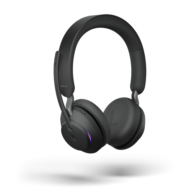 Гарнитура беспроводная Jabra Evolve2 65 - USB-A MS Teams Stereo with Charging Stand