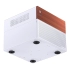 Корпус без блока питания JONSBO N4 White