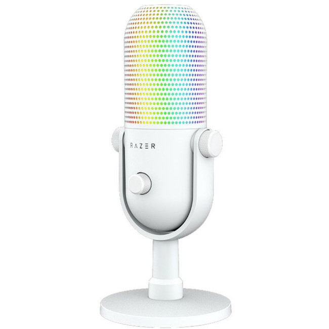 Микрофон Razer Seiren V3 Chroma - White Razer RZ19-05060200-R3M1