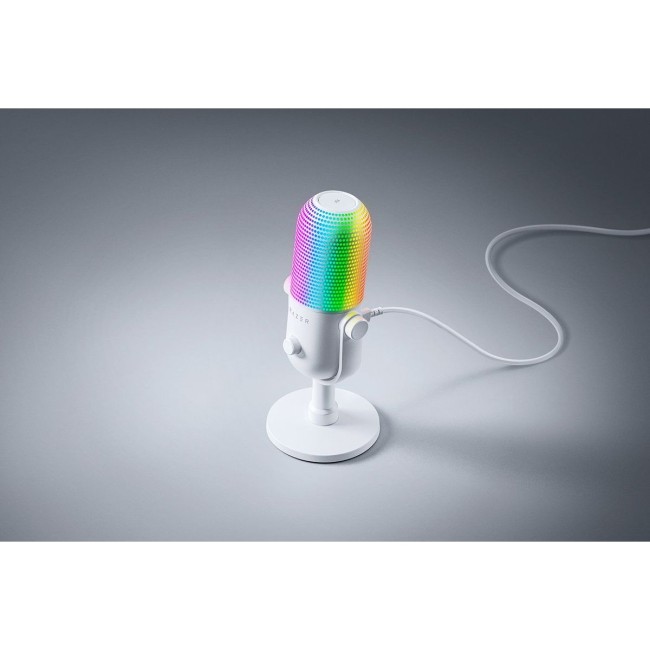 Микрофон Razer Seiren V3 Chroma - White Razer RZ19-05060200-R3M1