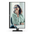 Монитор AOC Q27P3CV 27" 2560x1440, IPS, 75Hz, 20M:1, 250cd, 4 ms, 2xHDMI 1.4, DisplayPort 1.2, 4xUSB 3.2, DP+PD USB Type-C * 65W Speakers, RJ45, Height adj 150, pivot, VESA 100, 3Y, Black AOC Q27P3CV