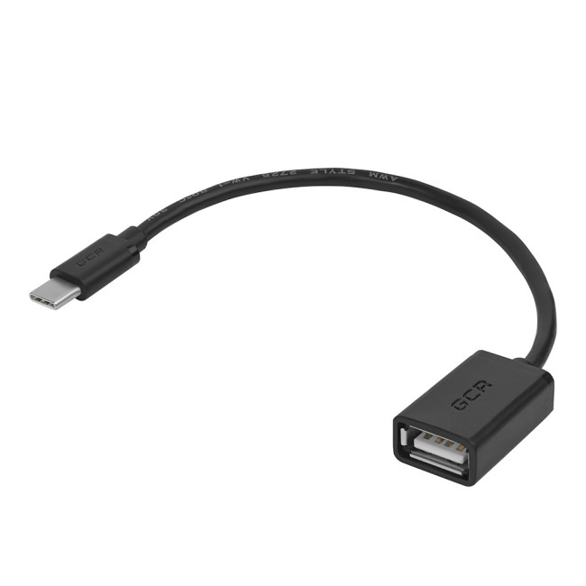Greenconnect Адаптер переходник OTG 0.5m USB 2.0, CM/AF, черный, 28/28 AWG, экран, армированный, морозостойкий, GCR-UCO1AF-BB2S-0.5m Greenconnect OTG 0.5м USB 2.0, CM/AF, черный, 28/28 AWG, экран, армированный, морозостойкий, GCR-UCO1AF-BB2S-0.5m