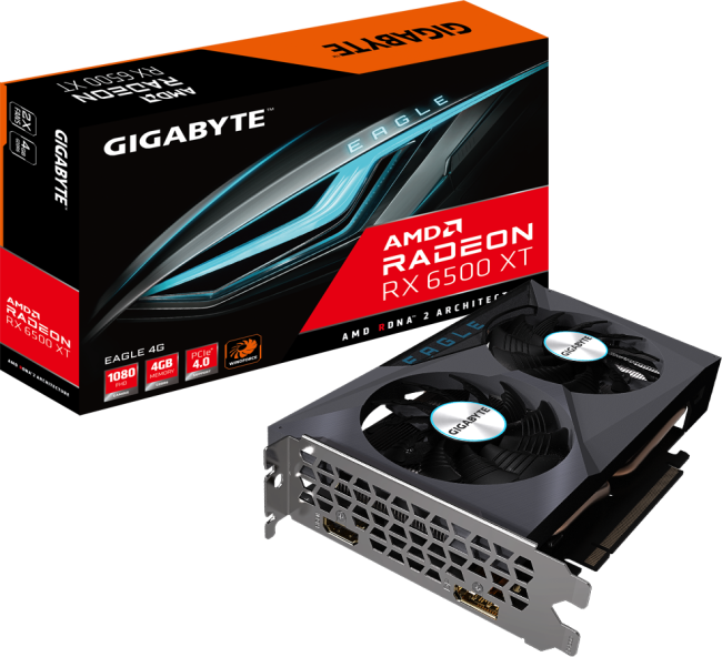 Видеокарта Gigabyte GV-R65XTEAGLE-4GD Видеокарта Gigabyte GV-R65XTEAGLE-4GD