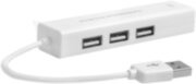 Greenconnect USB 2.0 Разветвитель на 3 порта + 10/100Mbps Ethernet Network GCR-AP03 Greenconnect GCR-AP03