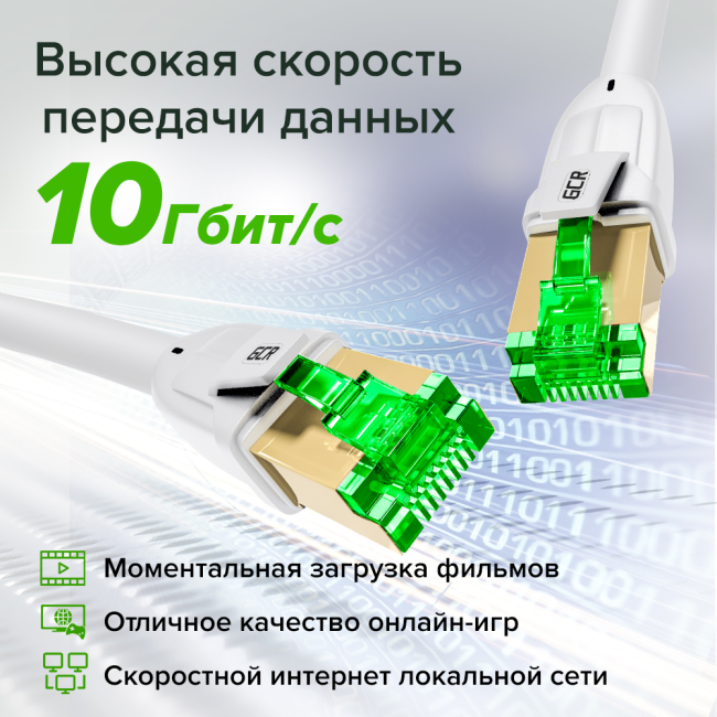 Патч-корд GreenConnect GCR-55737 Патч-корд GreenConnect GCR-55737