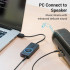 Внешняя звуковая карта Vention USB c регулятором громкости Черная Vention CDRBB