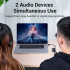 Внешняя звуковая карта Vention USB c регулятором громкости Черная Vention CDRBB