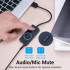 Внешняя звуковая карта Vention USB c регулятором громкости Черная Vention CDRBB