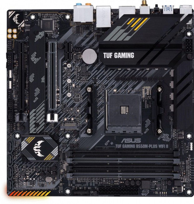 Материнская плата ASUS TUF GAMING B550M-PLUS WIFI II Материнская плата ASUS TUF GAMING B550M-PLUS WIFI II