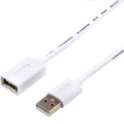 Удлинитель USB 5 m (Am <=> Af, 2 феррита, белый) ATcom AT4717 Удлинитель USB 5 m (Am <=> Af, 2 феррита, белый) ATcom AT4717