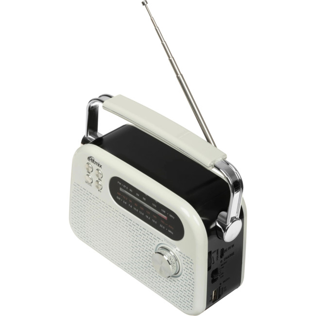 Радиоприёмник портативный RITMIX RPR-045 Белый