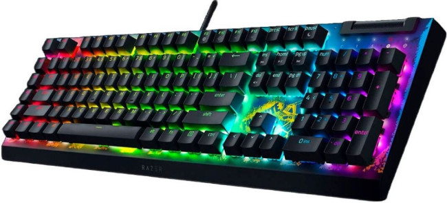 Игровая клавиатура Razer BlackWidow V4 X (Yellow Switch) - Fortnite Ed. - US Layout Razer BlackWidow V4 X RZ03-04703600-R3M1 Игровая клавиатура Razer BlackWidow V4 X (Yellow Switch) - Fortnite Ed. - US Layout Razer BlackWidow V4 X RZ03-04703600-R3M1