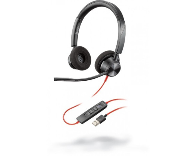 Гарнитура проводная Plantronics Blackwire 3320, BW3320 USB-A (76J16AA)