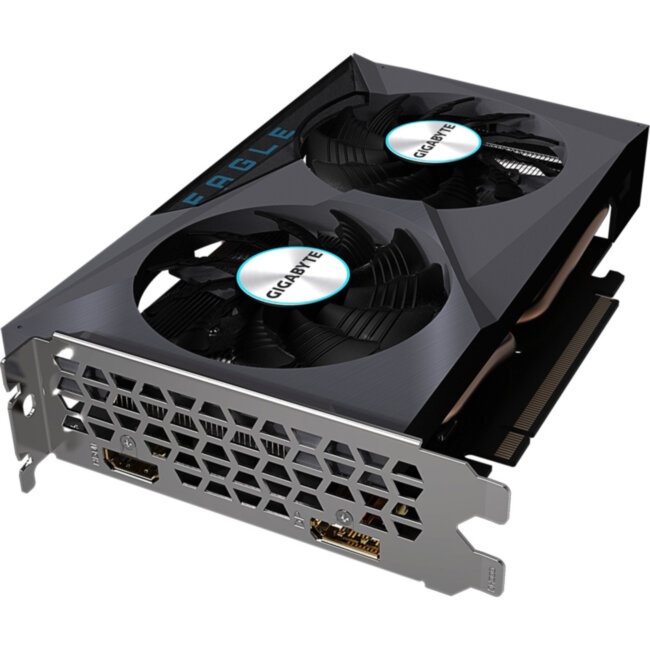 Видеокарта Gigabyte Radeon RX 6400 EAGLE 4G (GV-R64EAGLE-4GD) Видеокарта Gigabyte Radeon RX 6400 EAGLE 4G (GV-R64EAGLE-4GD)