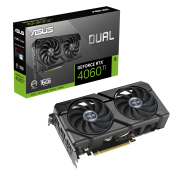 Видеокарта Видеокарта ASUS Dual GeForce RTX 4060 Ti EVO DUAL-RTX4060TI-16G-EVO 90YV0JHA-M0NA00 Видеокарта Видеокарта ASUS Dual GeForce RTX 4060 Ti EVO DUAL-RTX4060TI-16G-EVO 90YV0JHA-M0NA00