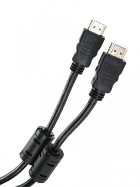 Кабель HDMI-19M --- HDMI-19M ver 2.0+3D/Ethernet,2 фильтра 7.5m Telecom <TCG200F-7.5M> Telecom HDMI (m) - HDMI (m) 7.5м