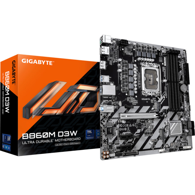 Материнская плата Gigabyte B860M D3W Материнская плата Gigabyte B860M D3W