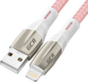 Greenconnect Кабель 1.2m для iPod, iPhone, iPad series MERCEDES& LED, PINK NYLON, супер быстрая зарядка, MFI, GCR-52165 Greenconnect USB 2.0 Type-AM - Lightning (m) 1.2м Greenconnect Кабель 1.2m для iPod, iPhone, iPad series MERCEDES& LED, PINK NYLON, супер быстрая зарядка, MFI, GCR-52165 Greenconnect USB 2.0 Type-AM - Lightning (m) 1.2м