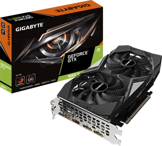 Видеокарта Gigabyte GeForce GTX 1660 Ti OC 6G Видеокарта Gigabyte GeForce GTX 1660 Ti OC 6G