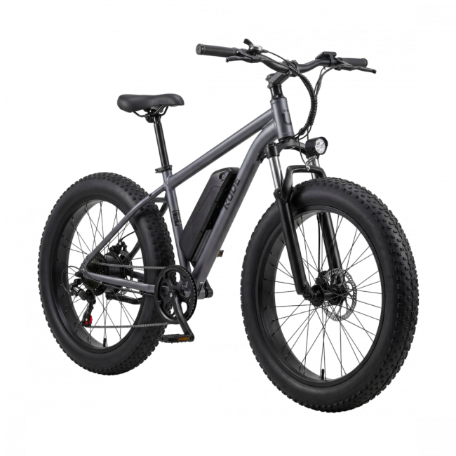 Электровелосипед Rude, ATB A3 series, model A3-A3Hxx, 26" wheels, FAT tires, Aluminum frame, 350W motor, 13A*h battery, disc brakes. Rude A3-A3HGM