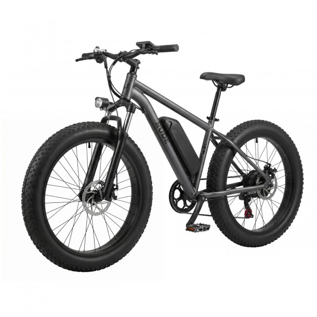 Электровелосипед Rude, ATB A3 series, model A3-A3Hxx, 26" wheels, FAT tires, Aluminum frame, 350W motor, 13A*h battery, disc brakes. Rude A3-A3HGM