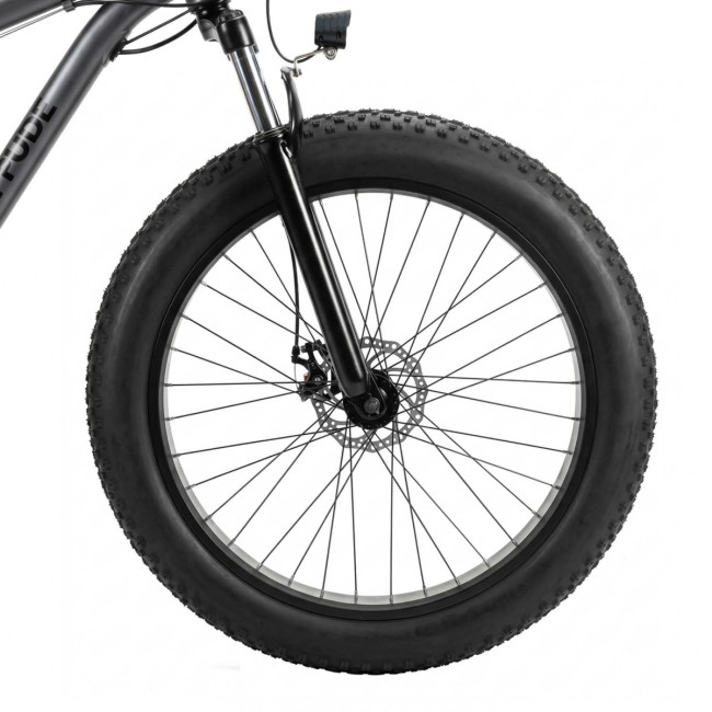 Электровелосипед Rude, ATB A3 series, model A3-A3Hxx, 26" wheels, FAT tires, Aluminum frame, 350W motor, 13A*h battery, disc brakes. Rude A3-A3HGM