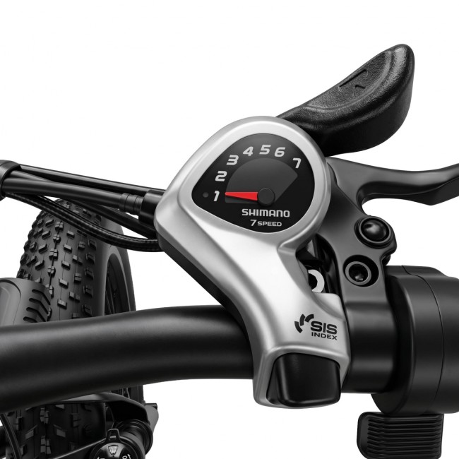 Электровелосипед Rude, ATB A3 series, model A3-A3Hxx, 26" wheels, FAT tires, Aluminum frame, 350W motor, 13A*h battery, disc brakes. Rude A3-A3HGM