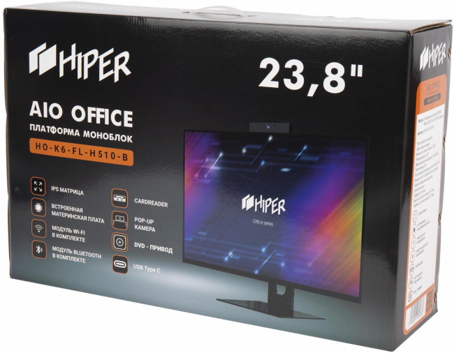 платформа моноблока HIPER AIO Office HO-K6-FL-H510-B платформа моноблока HIPER AIO Office HO-K6-FL-H510-B