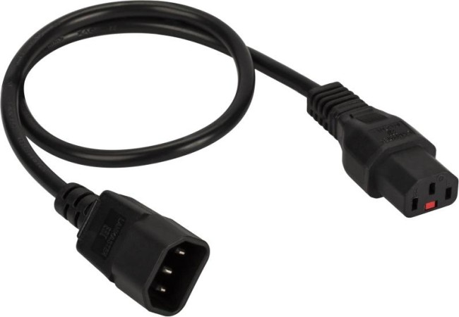 Шнур питания LANMASTER LAN-PP13L/14-1.5-BK Шнур питания LANMASTER LAN-PP13L/14-1.5-BK