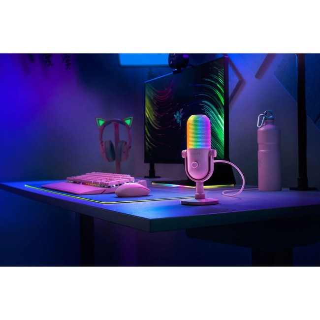 Микрофон Razer Seiren V3 Chroma - Quartz Razer RZ19-05060300-R3M1