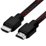Кабель 0.5m HDMI 2.0, BICOLOR черно-красный нейлон, Ultra HD, 4K 60 fps 60Hz/5K*30Hz, 3D, AUDIO, 18.0 Гбит/с, 28AWG Кабель 4PH-R90009 Кабель 0.5m HDMI 2.0, BICOLOR черно-красный нейлон, Ultra HD, 4K 60 fps 60Hz/5K*30Hz, 3D, AUDIO, 18.0 Гбит/с, 28AWG Кабель 4PH-R90009