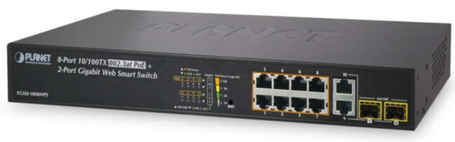 коммутатор Planet FGSD-1008HPS