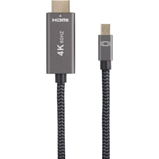 Кабель miniDisplayPort M-> HDMI M 4K@60Hz 1.8m Telecom,оплетка (TA562M-1.8M) VCOM TA562M-1.8M