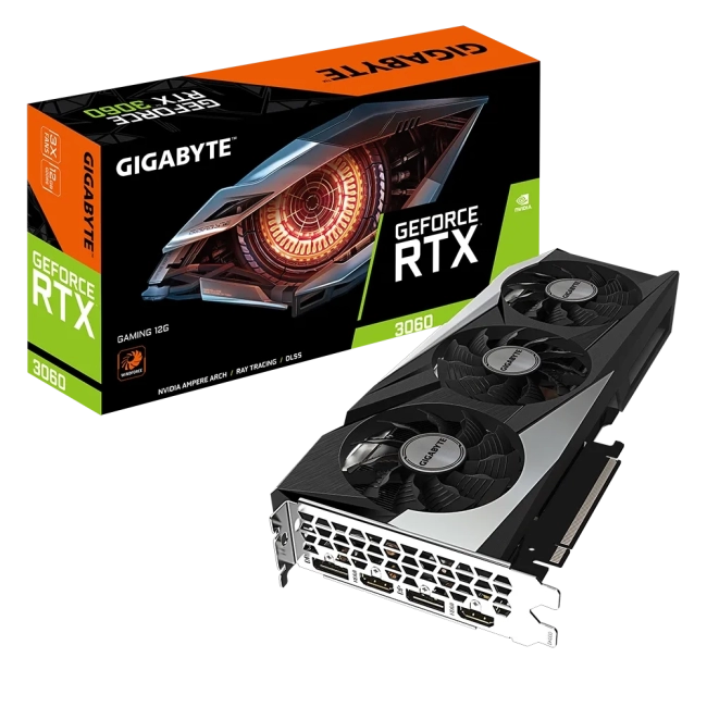 Видеокарта GIGABYTE GV-N3060GAMING-12GD Видеокарта GIGABYTE GV-N3060GAMING-12GD