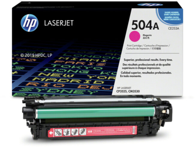 Тонер-картридж HP 504A Magenta Original LaserJet Print Cartridge (CE253A)