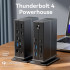 Мультифункциональная док-станция Vention USB Type C 14 в 1 с поддержкой Thunderbolt 4 Vention TPFH0-EU Мультифункциональная док-станция Vention USB Type C 14 в 1 с поддержкой Thunderbolt 4 Vention TPFH0-EU
